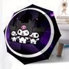 1pc Gothic Kuromi Trio Umbrella with Plastic Handle,Suitable for All Seasons Home Travel Outdoor UmbrellaSanlio081