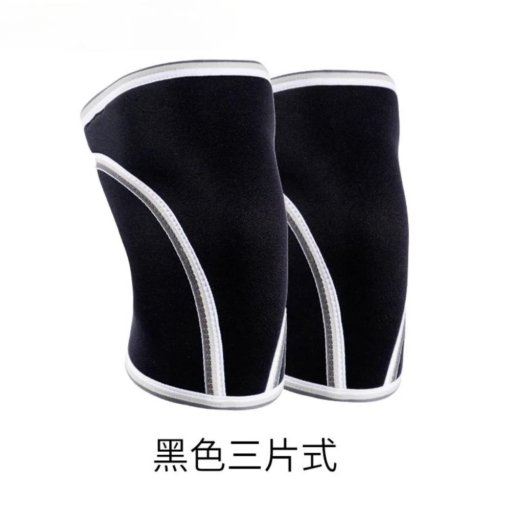 5mm/7mm Neoprene Sport Knee Pads Weightlifting Deep Squat Camo Knee Sleeves Gym Fitness Knee Brace