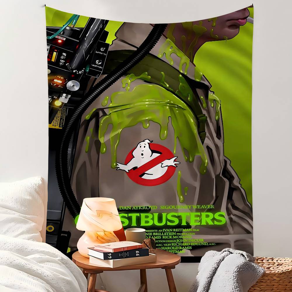 Retro CClassic GGhostbusters Hanging Bohemian Tapestry Bohemian Wall Tapestries Mandala Kawaii Room Decor