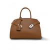 Large Minimalist Tote Bag Women Soft Pillow Shape PU Shoulder With Zip Multiple Interior Pockets