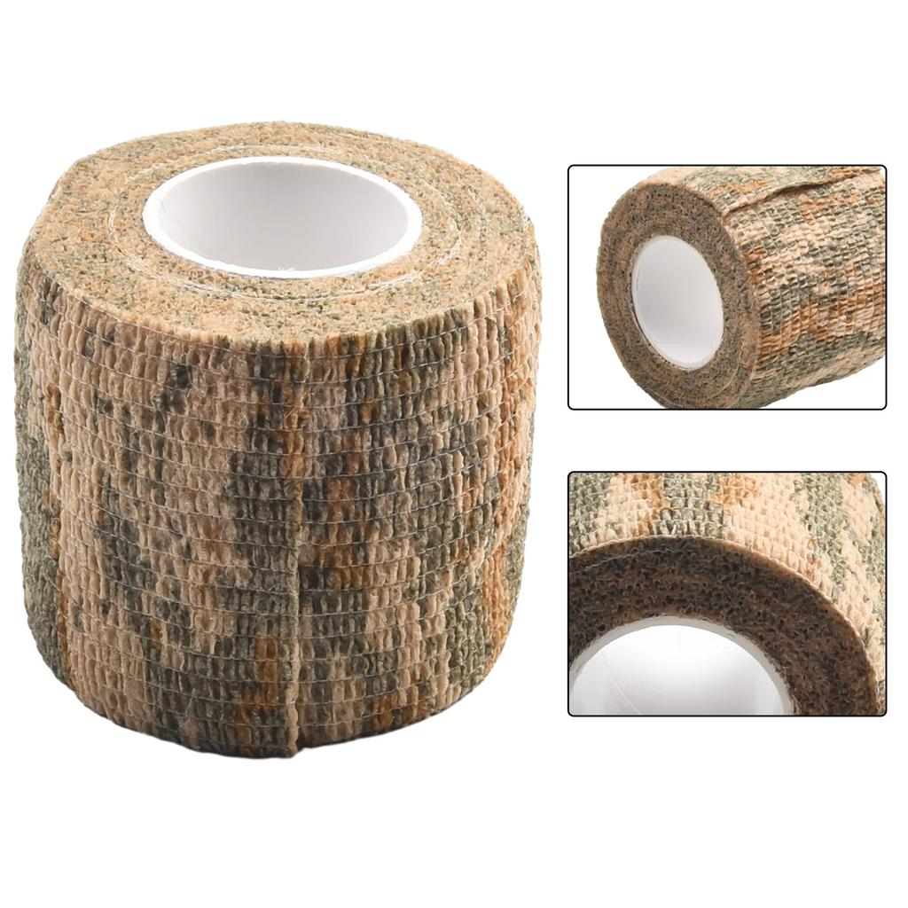 1 ks maskovací neviditelná páska Camo Form opakovaně použitelná samolepicí maskovací páska na lovecké pušky, látková páska na obal, venkovní kempingové příslušenství