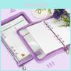 Stylish A5 A6 6-ring Binder Notebook For K-pop Photocard Collection And Diy Projects