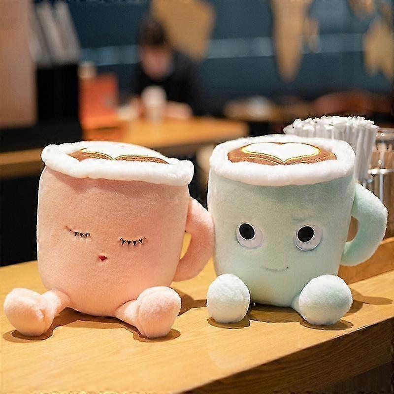 Coffee cup plush toy for adults, fluffy latte doll for any occasion