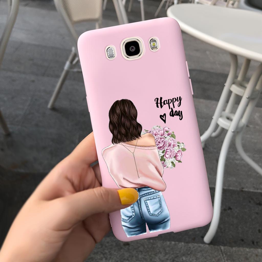 Lovely Phone Case For Samsung Galaxy J7 2016 Case Silicone Candy Cover Bumper For Samsung J7 2016 J710 J710H SM-J710F Soft Cases