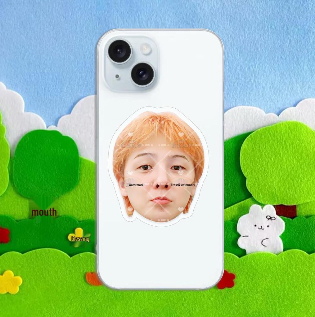 G-DRAGON Star Acrylic Phone Grip & Stand - Creative Logo Avatar Accessory