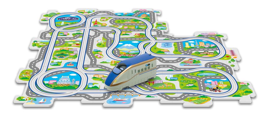 Masudaya Corporation Panel World Shinkansen E7 Series Shining Rail Set Ages 3 and Running! (Batteries Required, Up) 480-1749