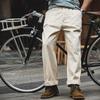 Jeans Casual Retro Cotone Bianco Riso Larghi Dritti Pantaloni Lunghi Pantaloni Cargo Pantaloni da Jogging Pantaloni Uomo