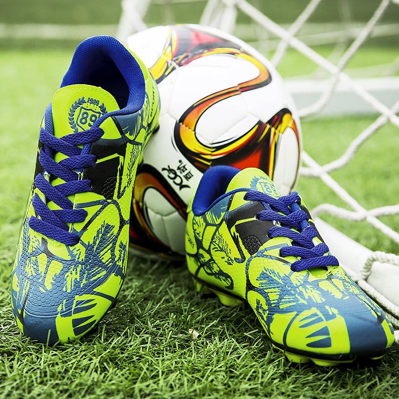 Xiyin High-Top Breathable Football Futsal Shoes with Long/Multi Studs