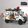 Wuling Offroad-Version LKW-Modell im Maßstab 1:24 aus Metallguss, modifiziertes Geländefahrzeug mit Sound und Licht, Geschenk für Kinder