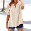 Casual Summer Shirt Loose Top Women's Fashion Versatile Shirt