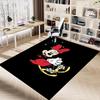 Minnie Mouse Floral Pose Carpet For Playroom Bedroom Living Room Sofa Home Decorkids Game Area Rug Nonslip Floor Mat