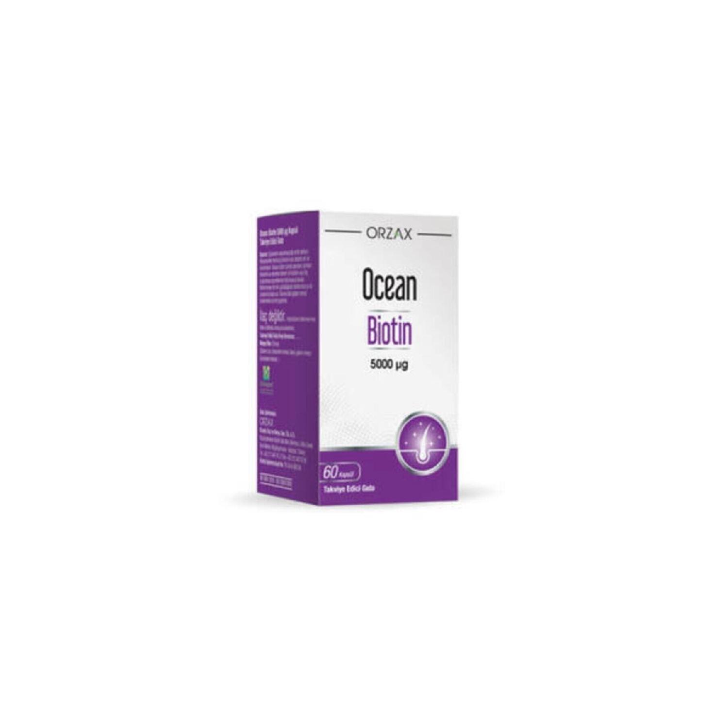 

Ocean Biotin 5000 мкг 60 капсул