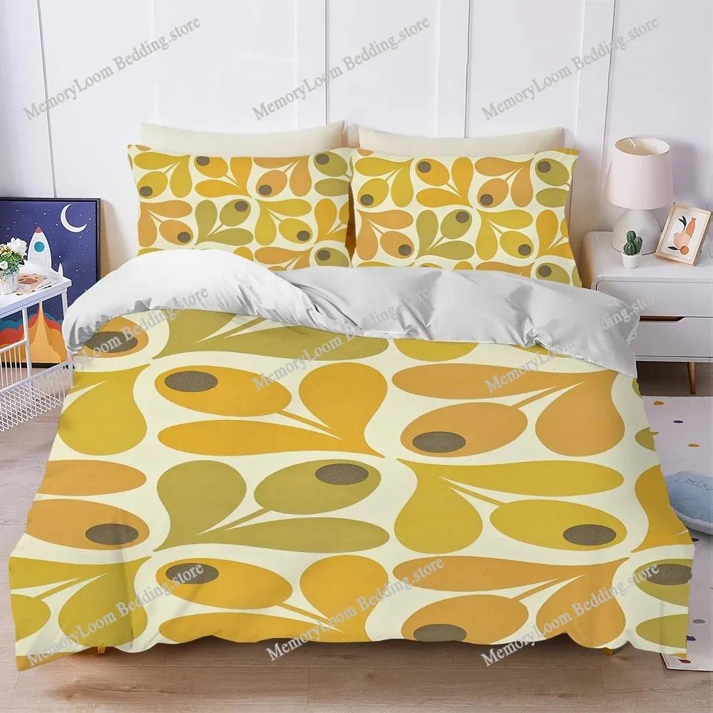 Aesthetic O-Orla Kiely Flower Stem Duvet