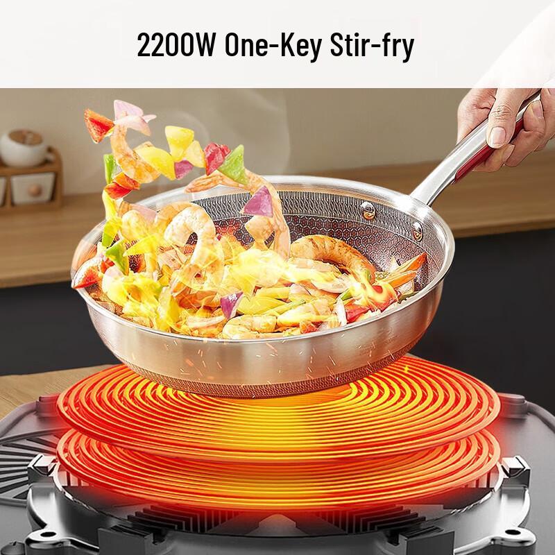 Joyoung 2200W Induction Cooktop CN plug (adapter included)