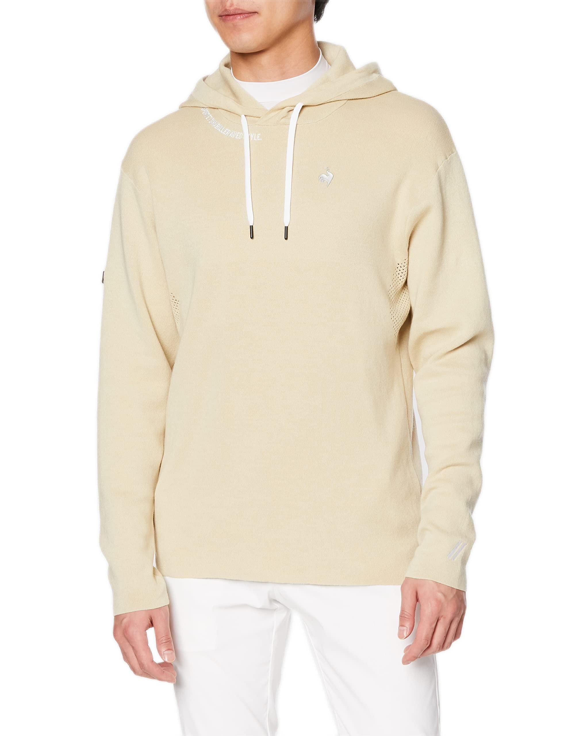

Coq Sportif Sweater Hand Washable ECO Golf QGMVJL10 BG00 Equivalent to Japanese Size M [Le Golf] Men s (Beige)