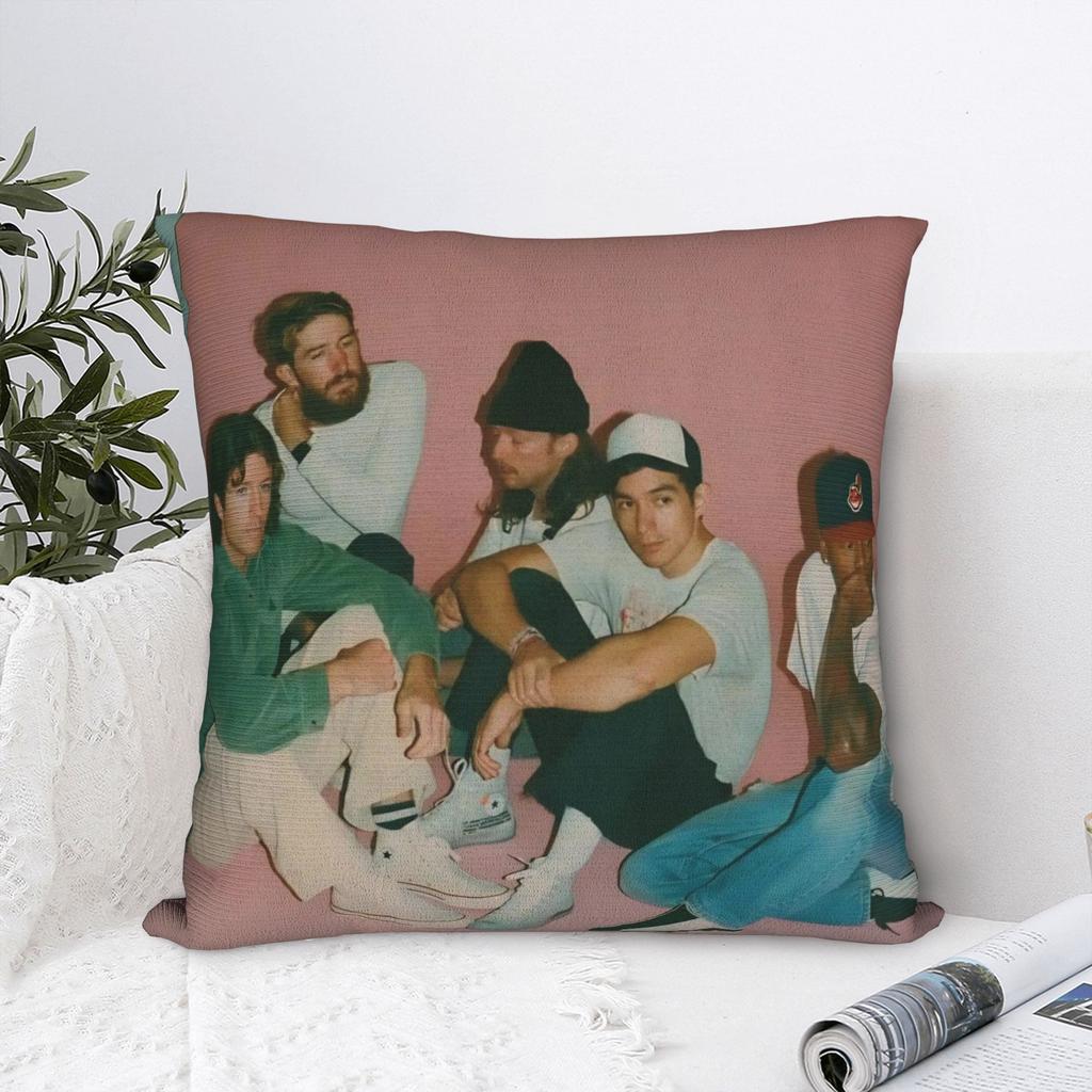 Decorative Pillow Covers Turnstile Rock Band Tour Merchandise Living Room  Throw Pillow Case Cover Square Multiple Sizes
