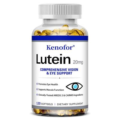 Lutein Protects the Eyes and Safeguards Vision. 120 Capsules.