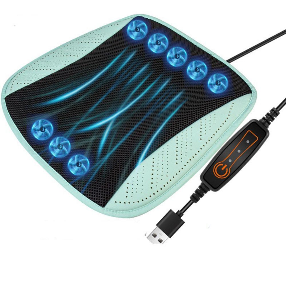 Fast Blowing USB Fan Blowing Seat Cushion Car Ventilated Seat Cushion Office Chairs