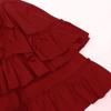 Victorian Renaissance Double-Layer High-Waisted Women's Halloween Costume Dress