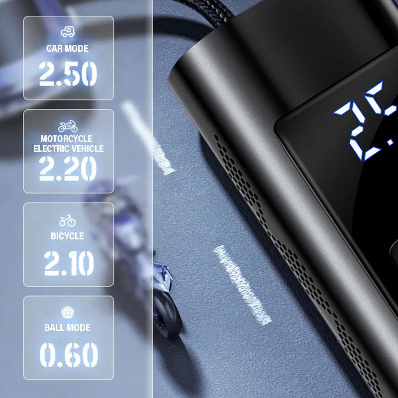 1pc Portable Car Inflation Pump Charging Air Pump Tire Inflator For Porsche Boxster Cayenne Panamera Macan Cayman 911 918 996 917 991