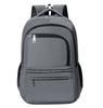 Spring New Laptop Backpack for Middle School Students Large Capacity Simple Fashion Bookbag Water-Resistant Breathable Black