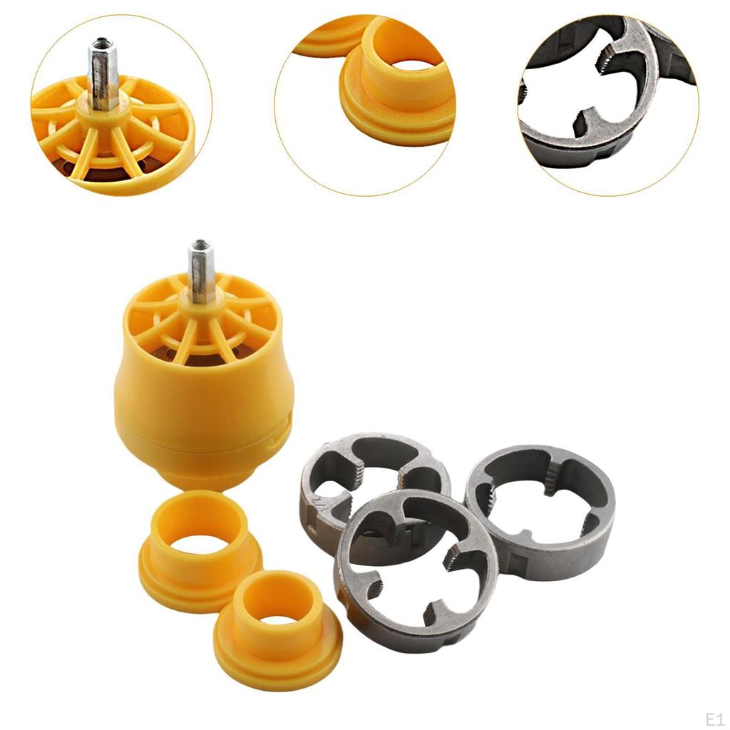 Thread Maker Tool Kit Pipe Threader Plumbing Tools, High Performance Easy To Use Round