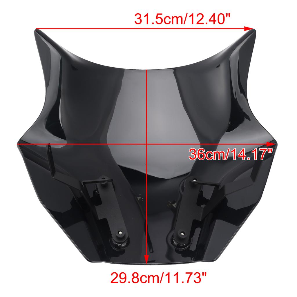 Windshield WindScreen Fairing fit for Yamaha MT-07 2025-2026 Black