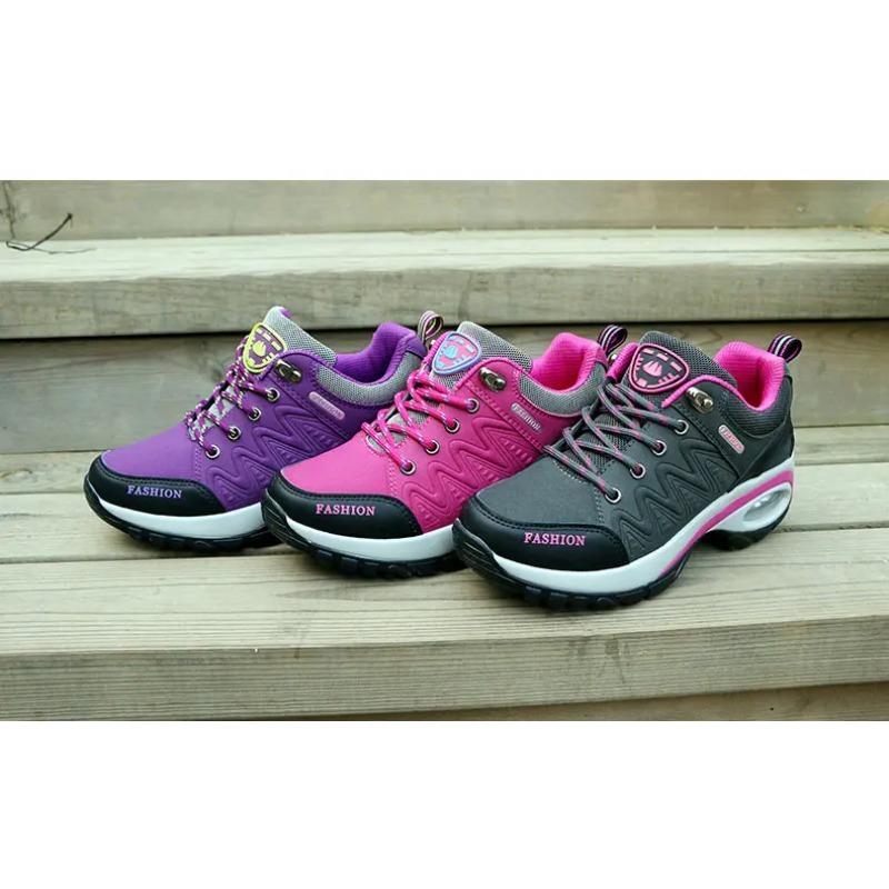 Women Sports Shoes Platform Sneakers Fashion Outdoor Hiking Non Slip Casual Shoes Low Running Shoes Women Footwear