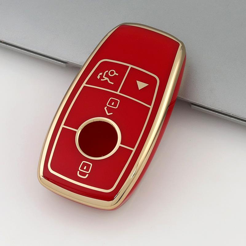 Mercedes-Benz Key Cover Is Suitable for The New E-class E200/E300L/C-class C260L Car Keycase Chain