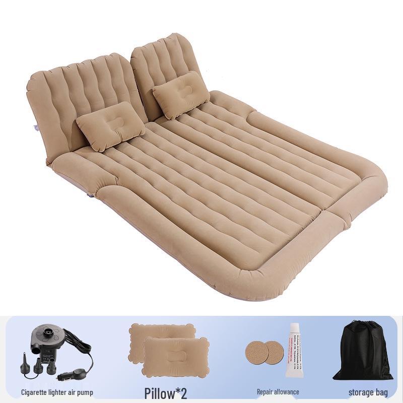 SUV Inflatable Rear Trunk Travel Mattress - Outdoor, Off-Road & Self-Driving Tour Sleeping Pad