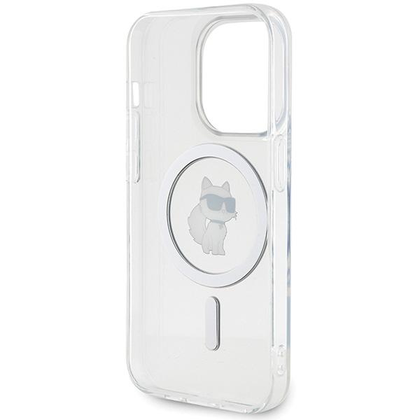 Karl Lagerfeld Klhmp15Lhfccnot Iphone 15Pro 6.1 Transparent Hardcase Iml Choupette Magsafe