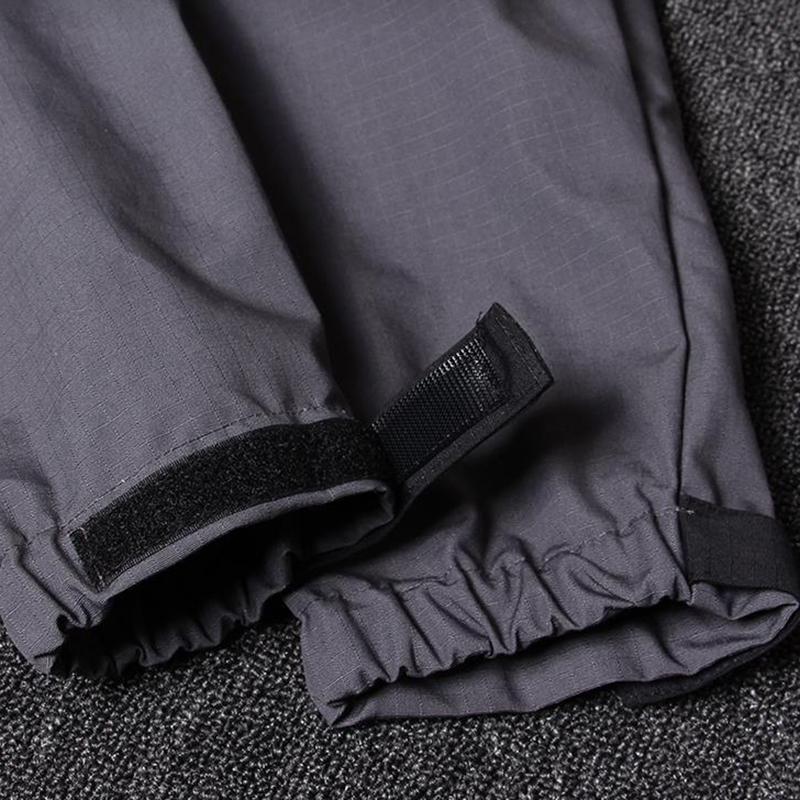Waterproof Sets Men Wear Resistant Training Suit Outdoor Pocket Uniform Camping Tracksuit