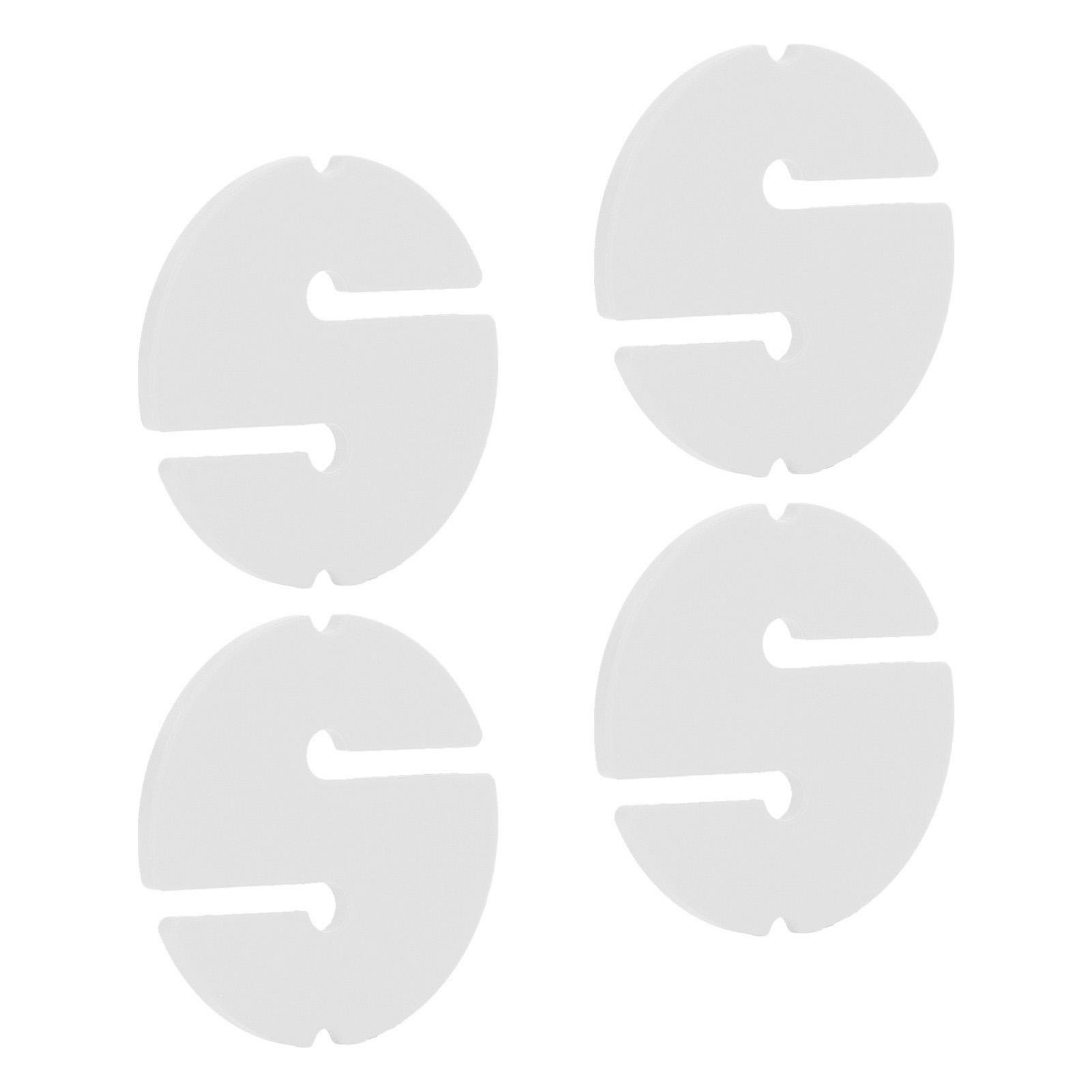 

4PCS Cave Diving Line Circle Marker ABS Scuba Safety Rope Line Round Marker for Underwater