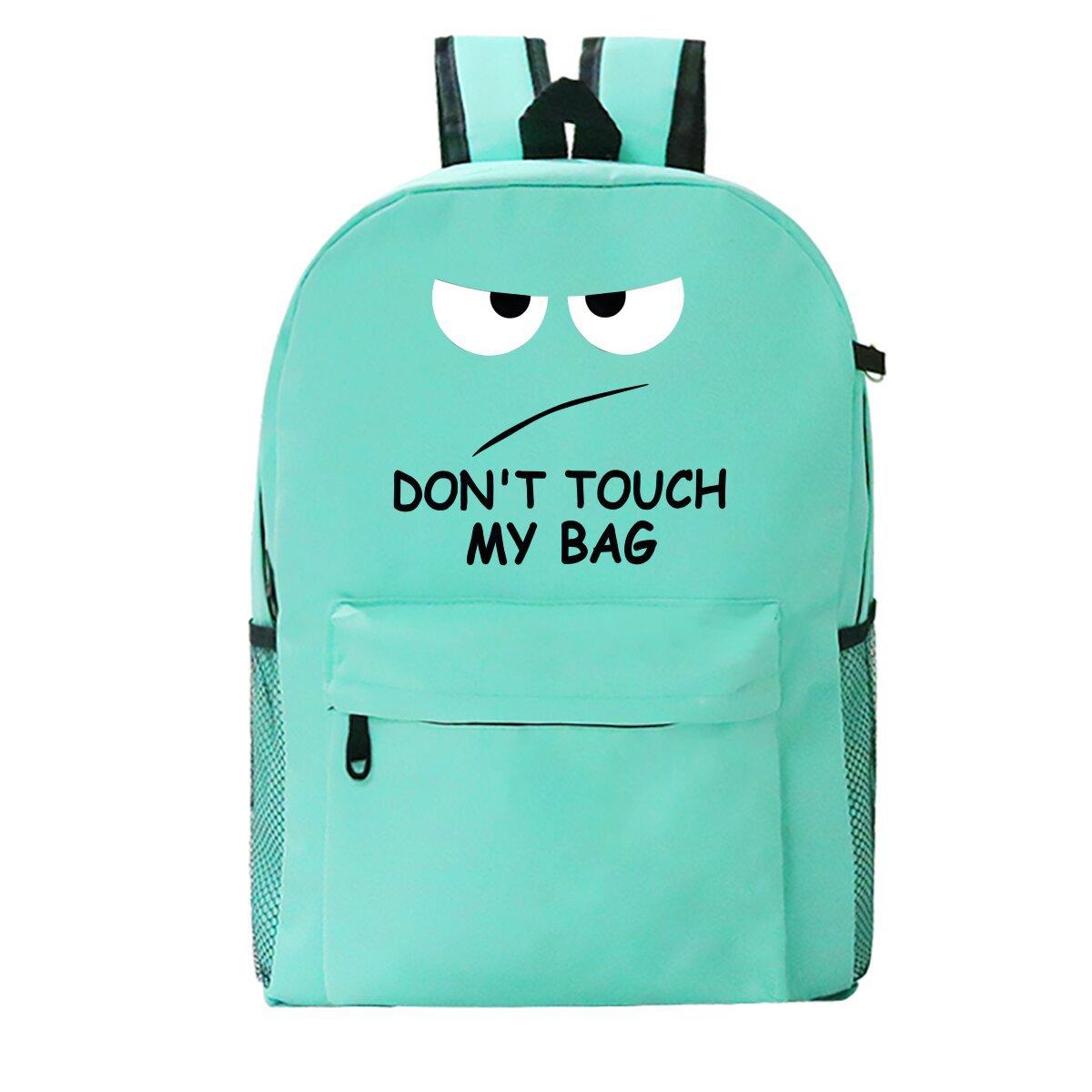 

Персонализированный принт модный рюкзак большой вместимости легкий студенческий рюкзак no specification зелёный