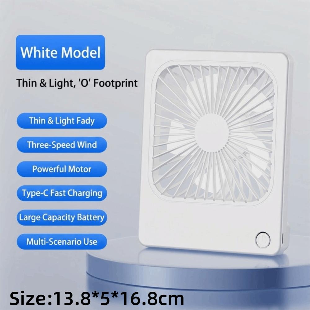 Ultra Quiet Operation USB Desktop Fan Ultra-Thin Table Fan New Desk Fan  Home Office