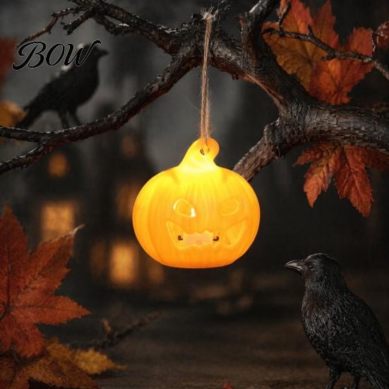 Decorative LED Light for Parties Halloween Witch Hat Pumpkin Lamp, Bat Skull Hollow Night Creative Home Decor Party, Spooky Tabletop Haunted