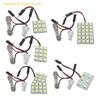 T10 5050 LED White Light Car Interior Dome Bulb Universal Panel Reading Lamp Stable Performance for Vehicle Ceiling