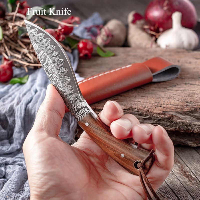 Stainless Steel Forged Fruit Knife, Meat and Vegetable Cutter, Sharp and Efficient, Kitchen Knife
