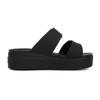 Crocs Brooklyn Buckle Low Wedge Sandal Slipper  207431 001 