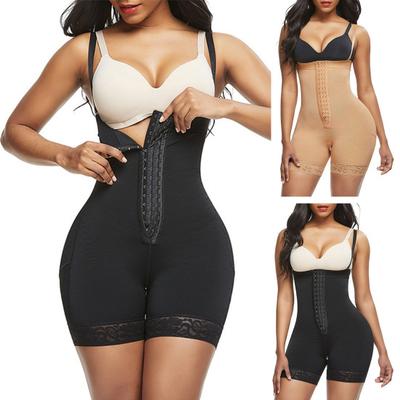 Women Shapewear High Waist Slimming Compression Zipper Closure Crotch Butt-lifted Tummy