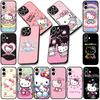 Soft Cover for Samsung Galaxy S22 S21 S20 FE Ultra Plus A35 A36 A55 A37 A33 A34 A57 Coque Phone Case Hello Kitty Poster Anime