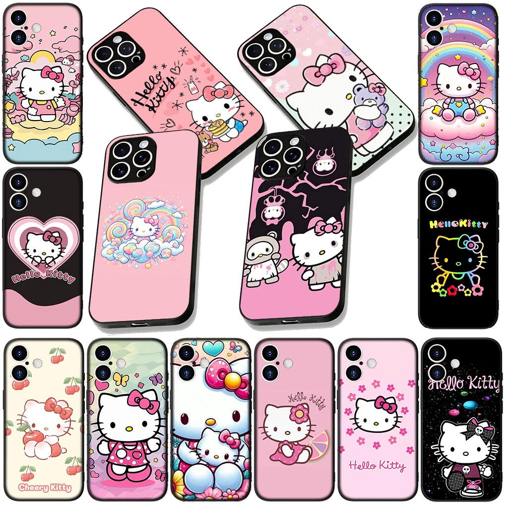 Soft Cover for Samsung Galaxy S22 S21 S20 FE Ultra Plus A35 A36 A55 A37 A33 A34 A57 Coque Phone Case Hello Kitty Poster Anime