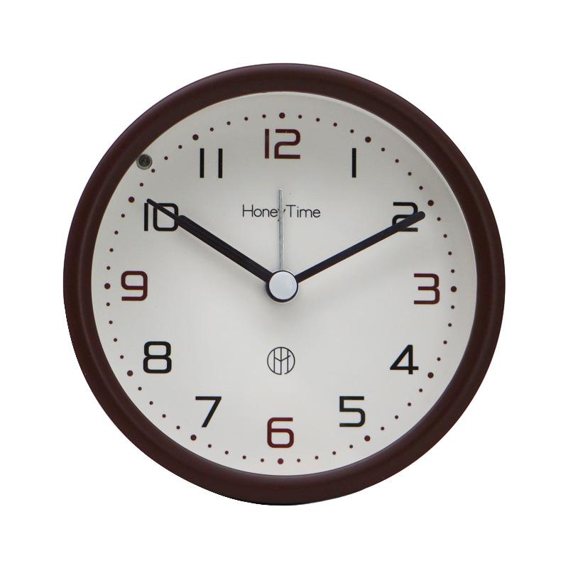 

Простой скандинавский будильник для студентов, милые детские прикроватные часы, обучающие часы, бесшумные настольные часы с подсветкой, маленькие настольные часы