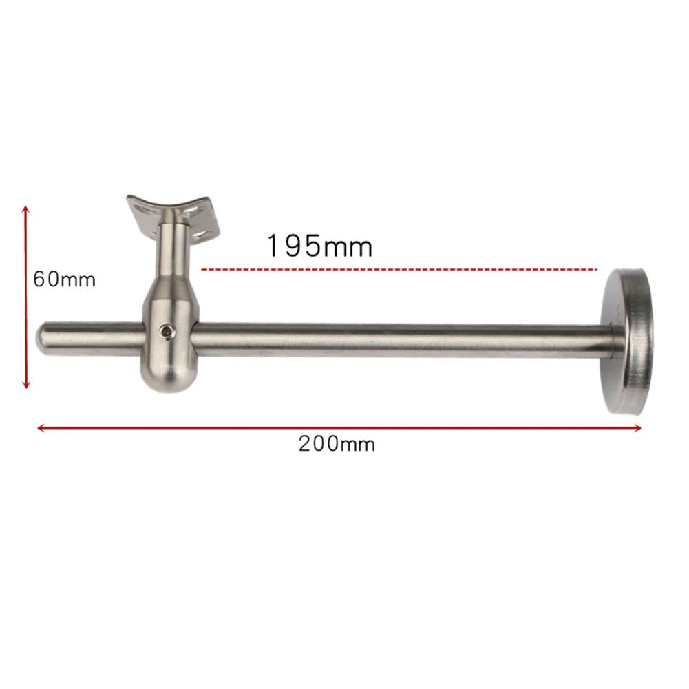 20x6x6cm Verstellbare Handlaufhalterung Flexible Stangenverlängerung Tragfähigkeit Unterstützung Innen- und Außenbereiche Für Balkonsicherheit