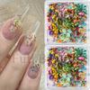Nail Art Dried Flower, Japanese Monet Garden Color Scheme Petal Small Floral Mixed Nail Dried Flower