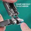 1pc Exquisite Kitten Keychain Foldable Nail Clipper Stainless Steel Rotary Toenail & Fingernail Manicure Trimmer
