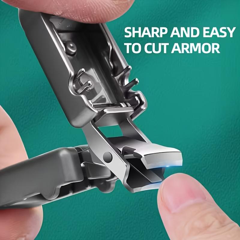 1pc Exquisite Kitten Keychain Foldable Nail Clipper Stainless Steel Rotary Toenail & Fingernail Manicure Trimmer
