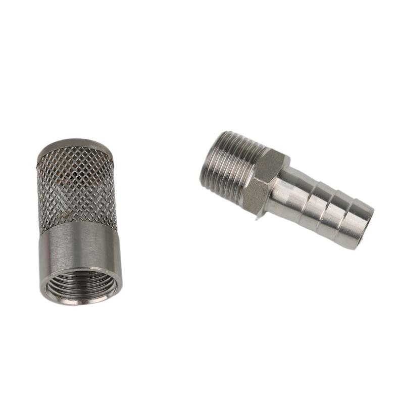 Filtr do węża 6~20mm Sitko ze stali nierdzewnej Ogrodowe nawadnianie Filtr do mycia samochodu Złączki filtrujące do pompy wodnej do akwarium