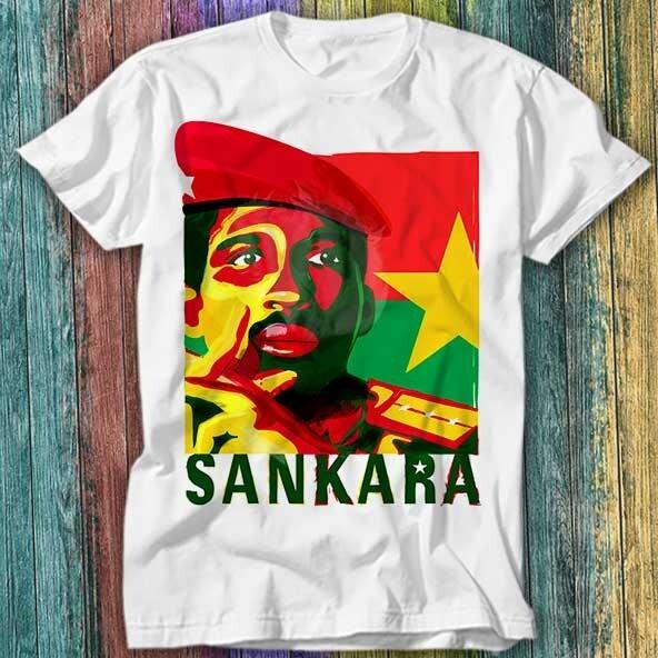 

Thomas Sankara African Marxist Revolutionary T Shirt Top Tee 524 M