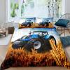 3D Corn Bedding Set 3pcs for Kids Boys Girls Watercolor Corn Pattern Printed Comforter Cover Botanical Polyester Duvet Cover Set